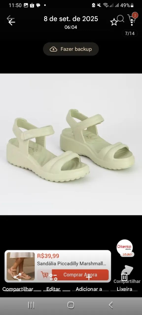 Sandália 