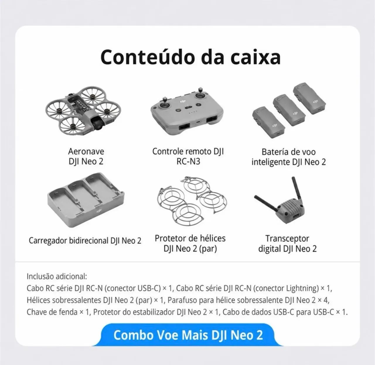 Drone dji Neo 2 - Combo Fly more - Foto 2