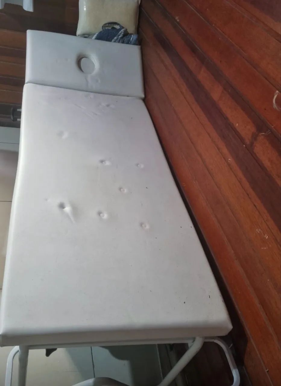 Maca Fixa Nova com Apoio de Cabeça - Nunca Usada - Foto 5