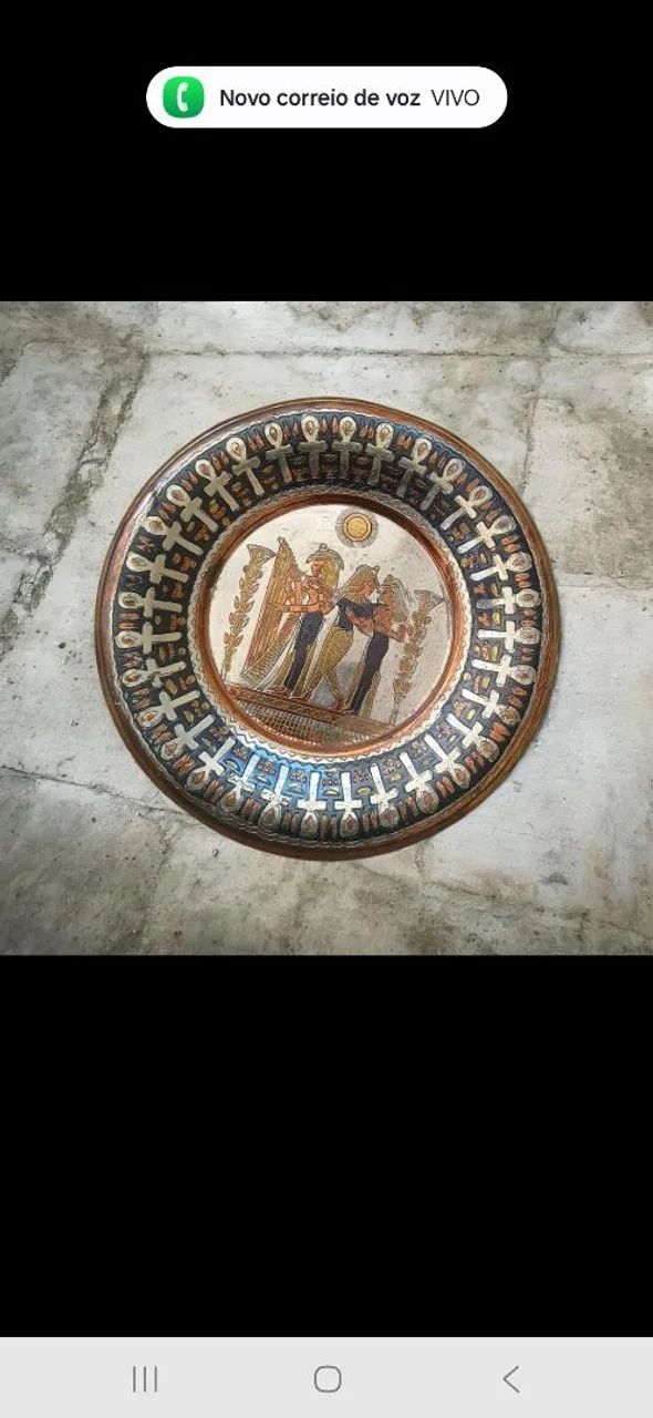 Prato decorativo Egípcio 15 cc - Foto 2