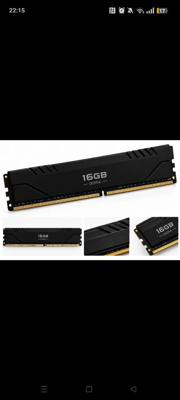 Memória ram DDR4