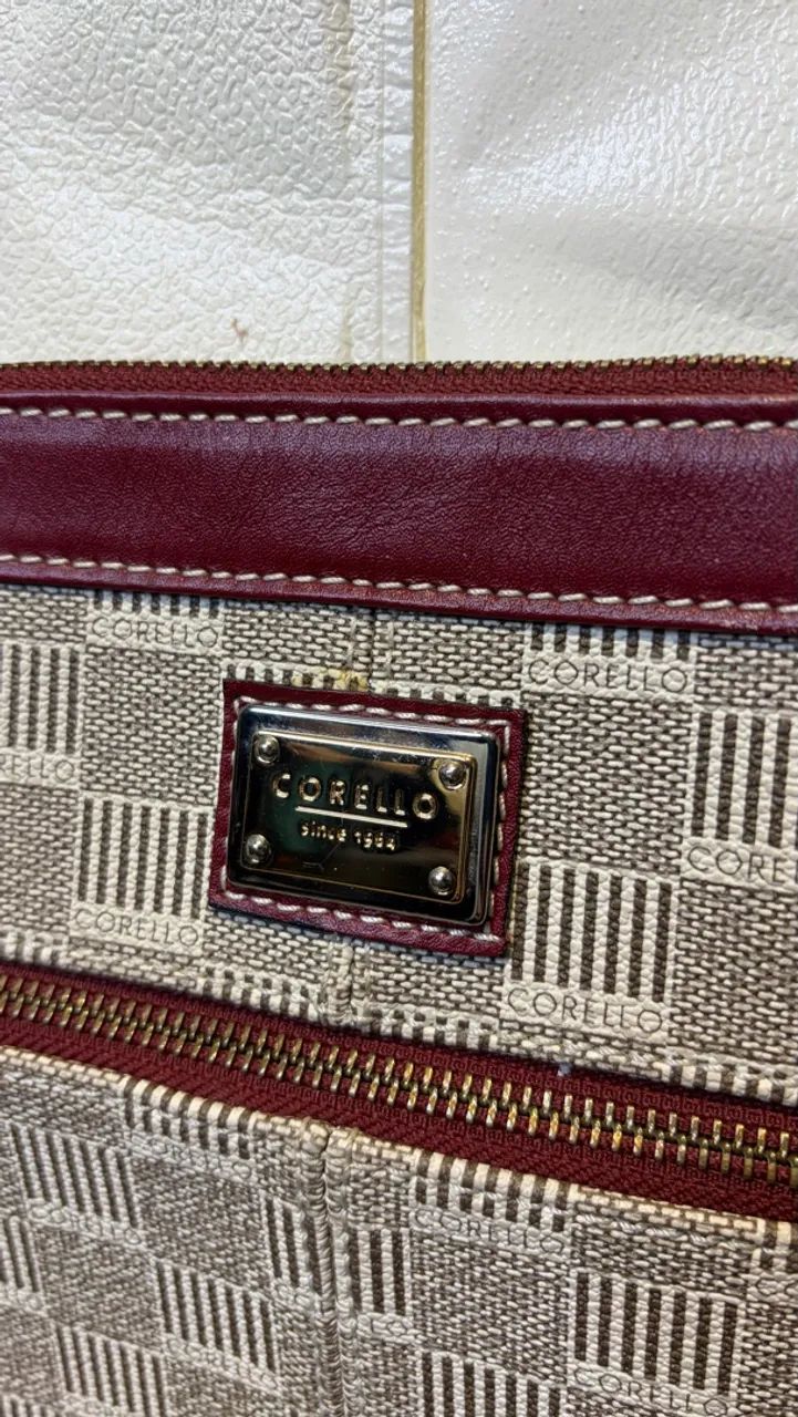 Bolsa transversal vinho Corello - Foto 3