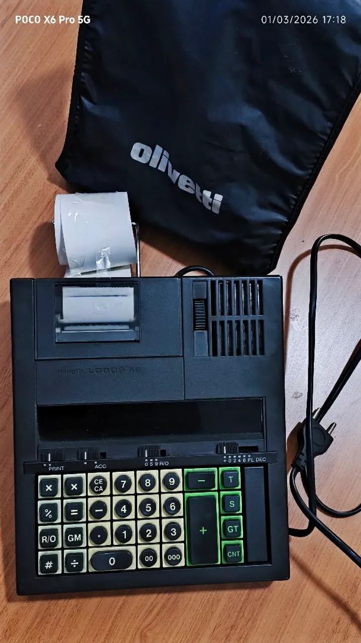 For Sale: Olivetti Logos 48 Calculator, 100% Vintage Relic