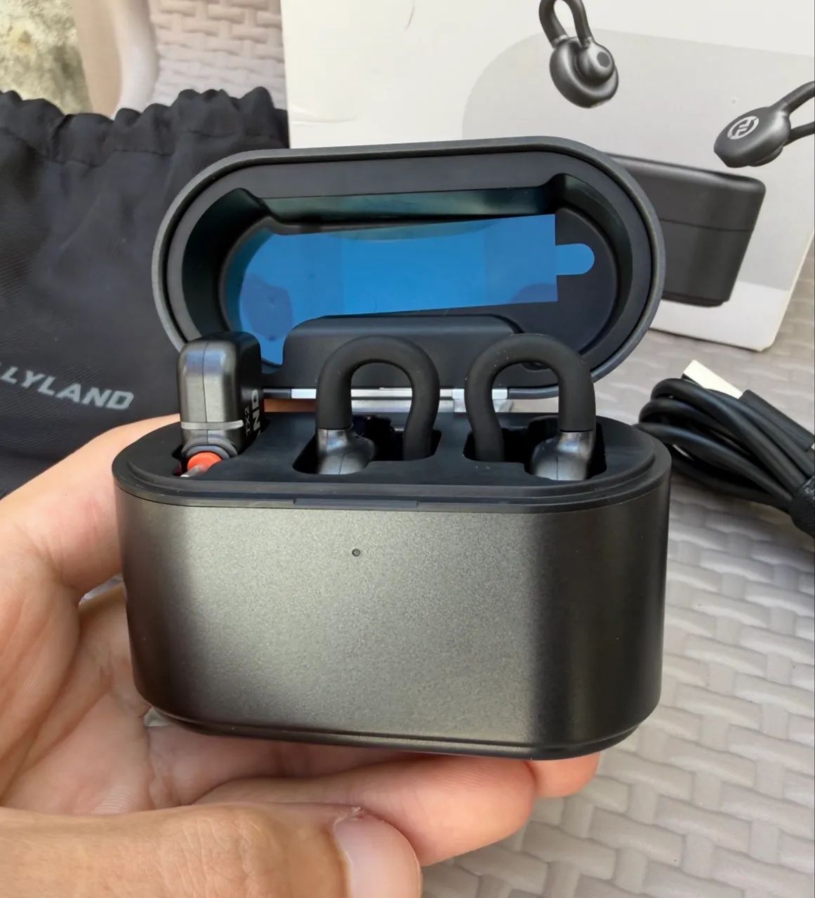 MICROFONE HOLLYLAND LARK M2S Wireless Lavalier Microphone - Foto 3