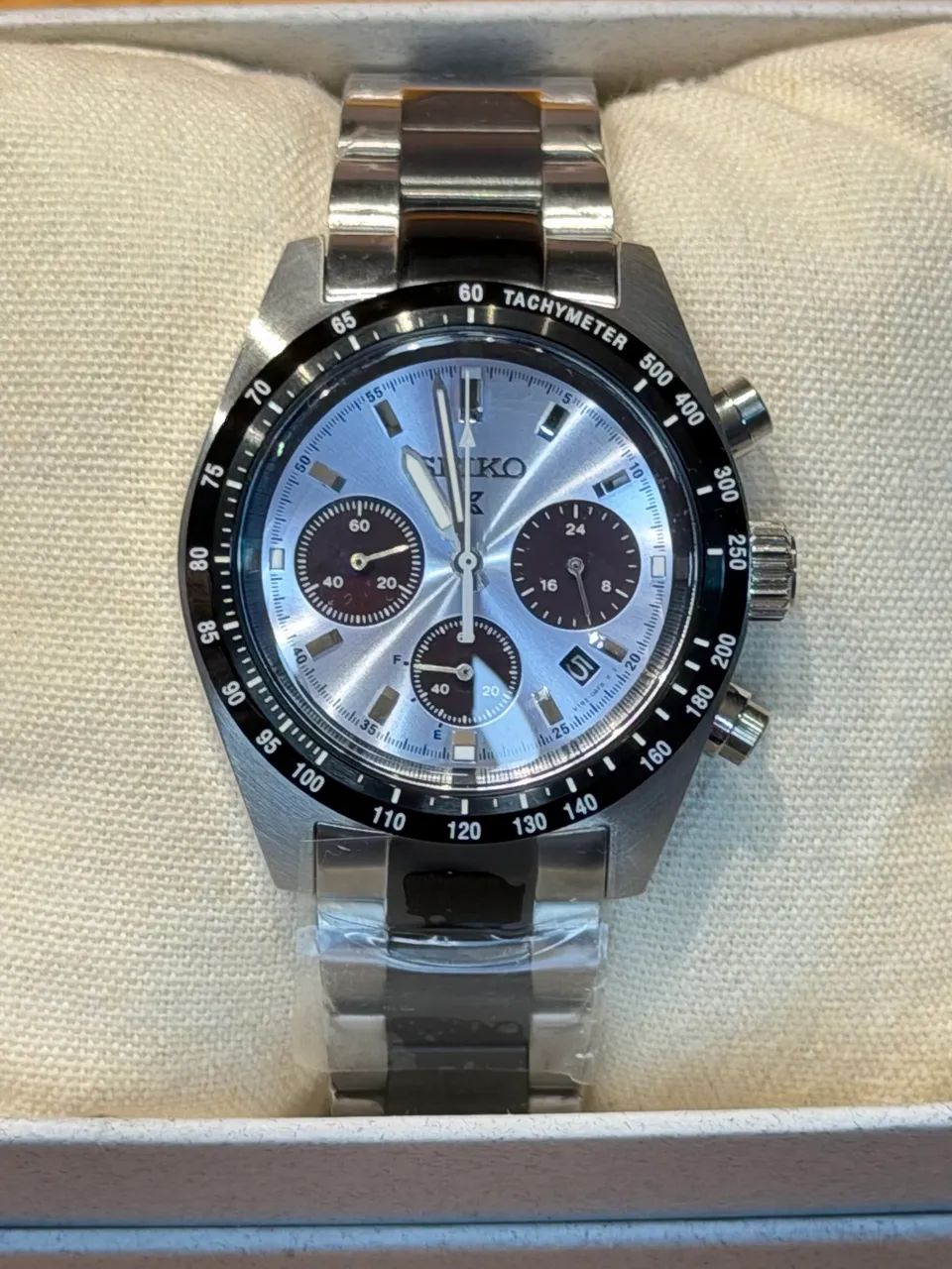 Vende-se Seiko Prospex Speedtimer Solar SSC909 - Crystal Trophy - Foto 2