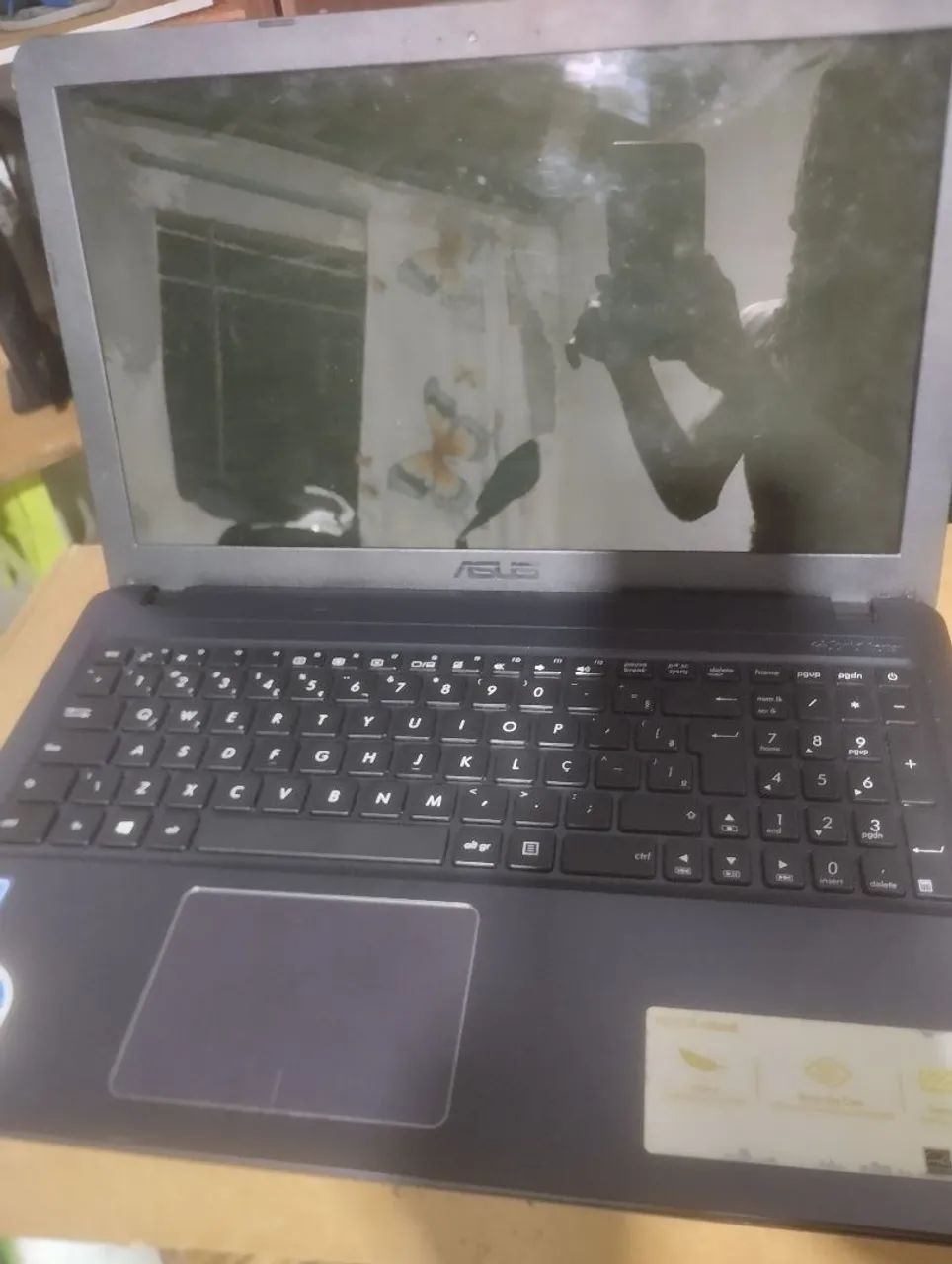 NOTEBOOK ASUS NOVINHO NA CAIXA RETIRAR PEÇA 180$ - Foto 4
