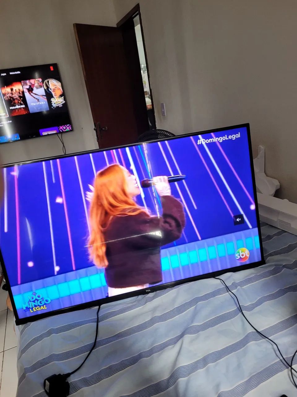 TV Smart 43 polegadas TCL SEMP TOSHIBABA - Foto 2