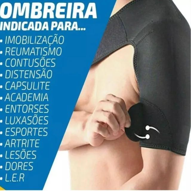 Suporte de ombro com Velcro ajustável 