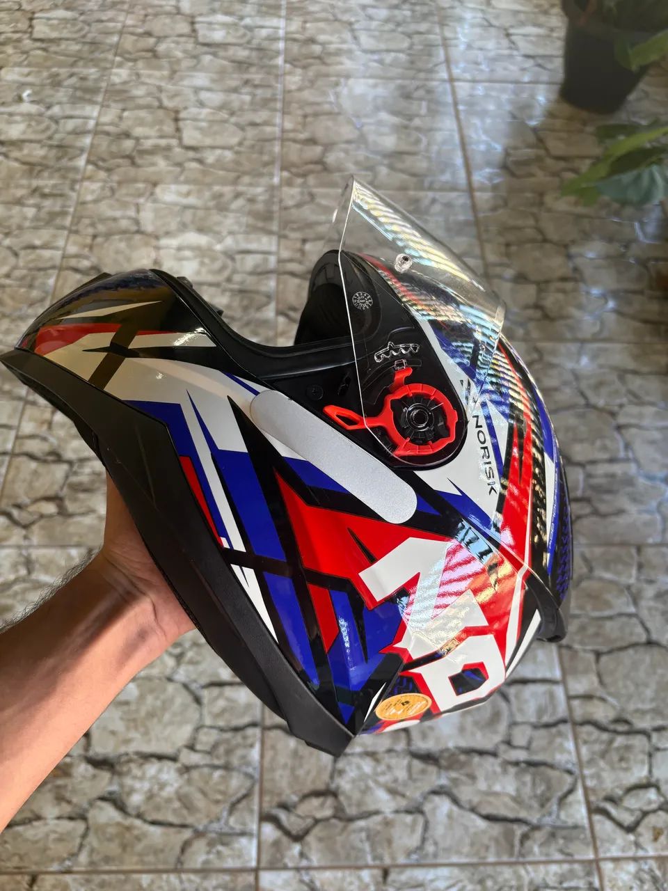 Vendo capacete norisk novo  - Foto 6