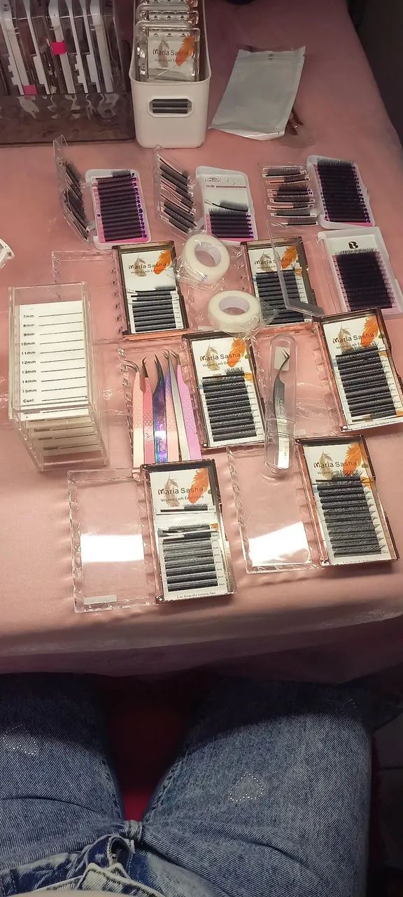 Material para cílios 