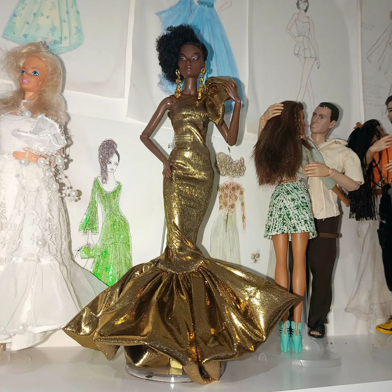 Vestidos lindos para Barbie 