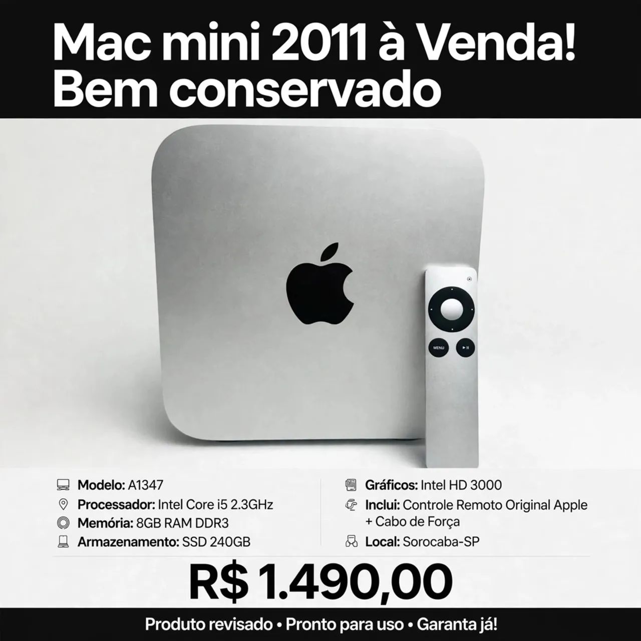 Vendo MAC MINI A1347