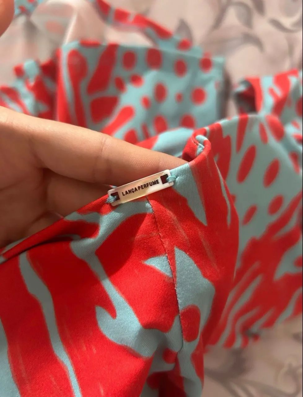 VESTIDO ESTAMPADO - lança perfume - Foto 4