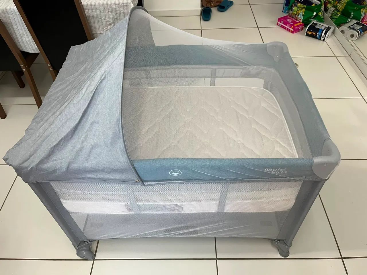 Berço com colchão Multi Kids