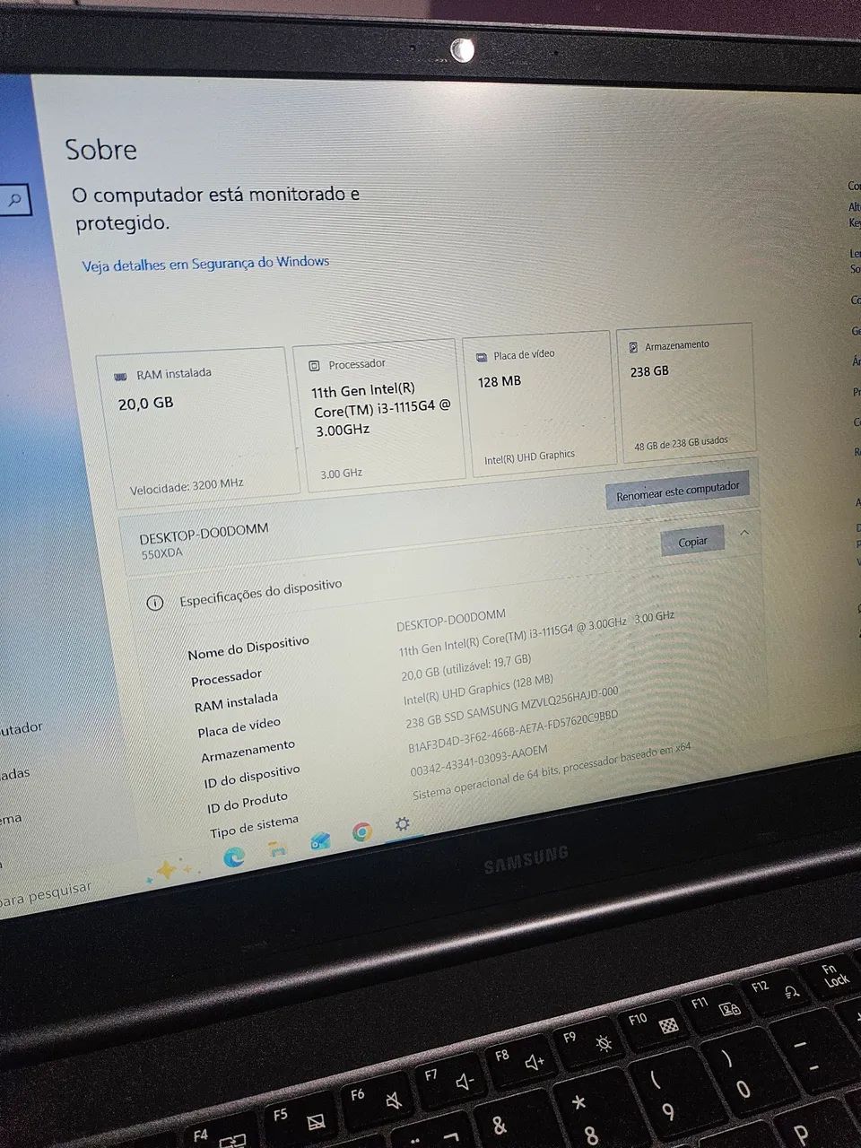 Notebook Samsung Book I3 - Foto 4