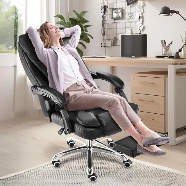 Cadeira Presidente Deluxe à Pronta Entrega - Foto 5