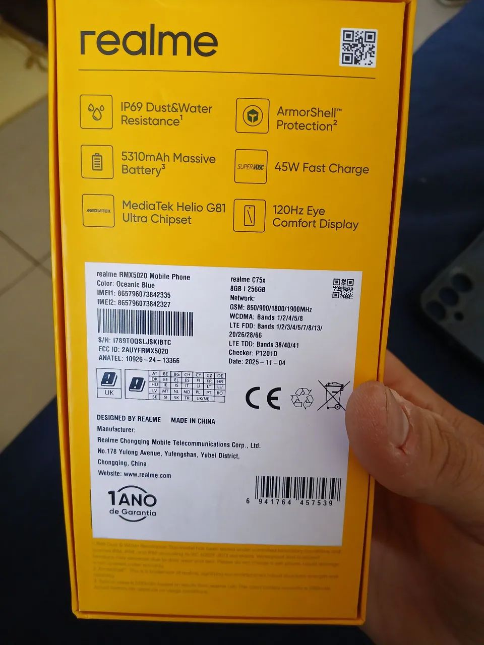 Celular Realme Troco por vídeo game  - Foto 5