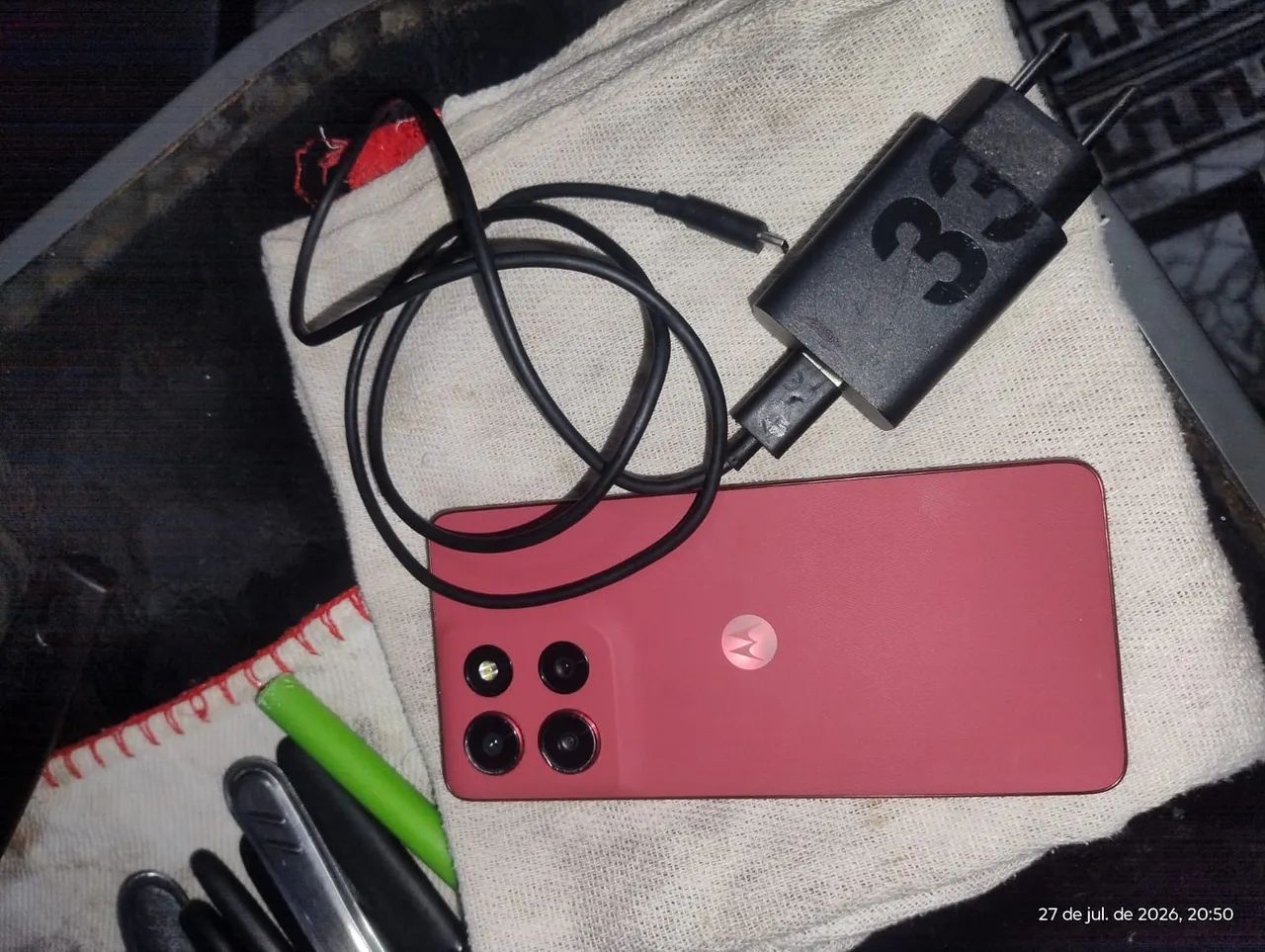 Vendo um motorola G86 com nota fiscal - Foto 2