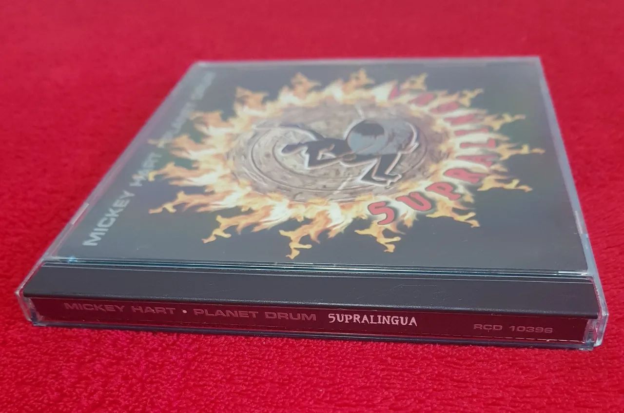Cd duplo Mickey Hart - Planet Drum - Supralingua  - Foto 3