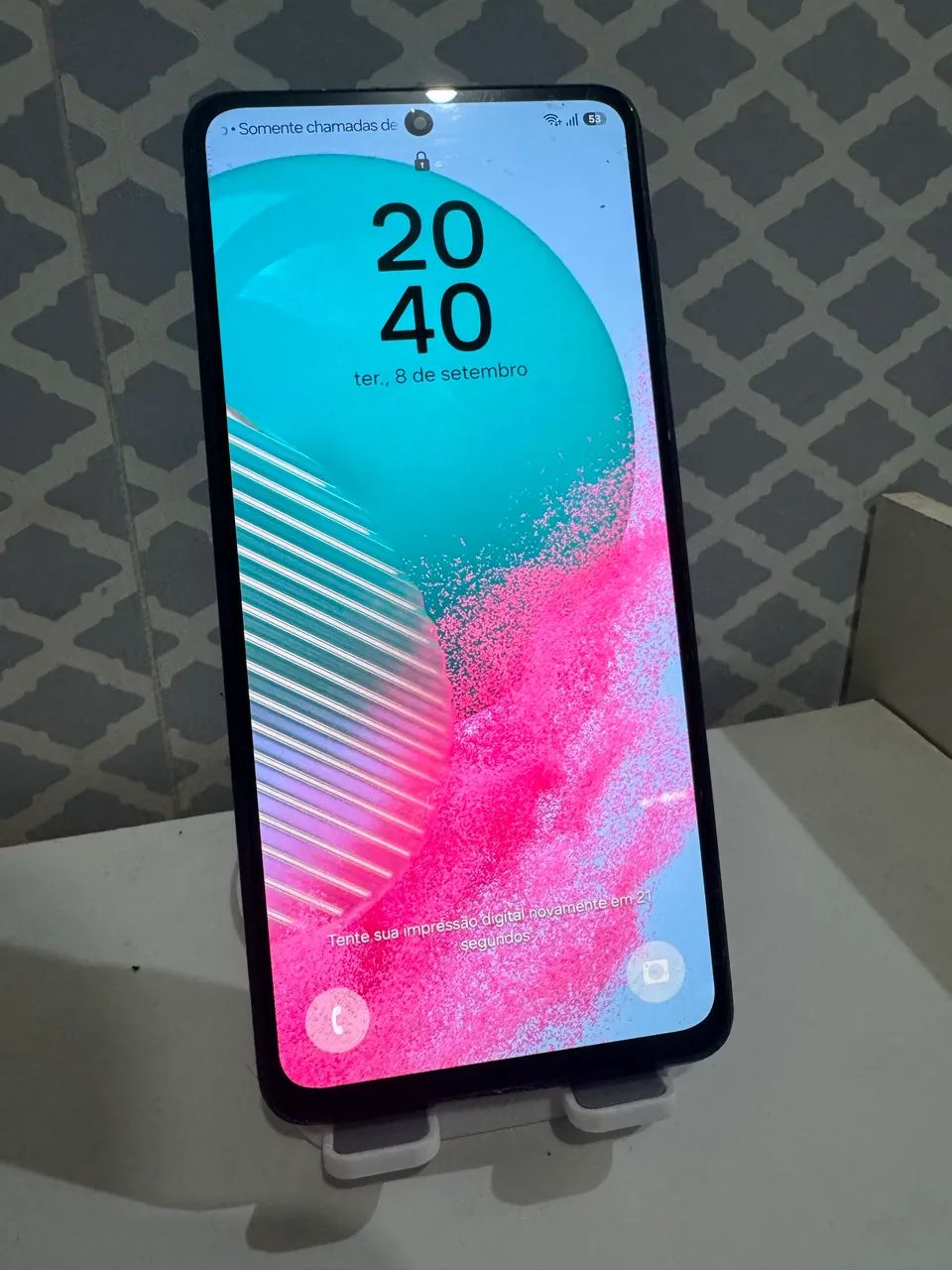 Galaxy M54 5G 128/8+8GB com Carregador Entrego - Foto 4