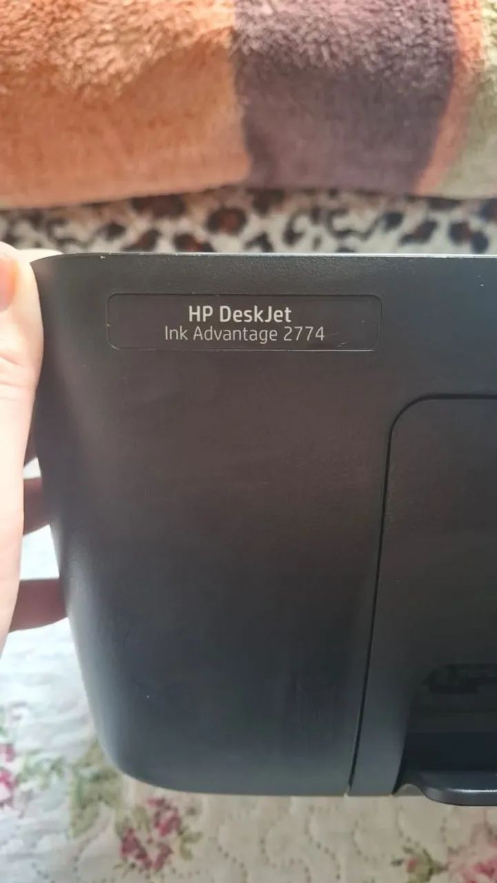 Impressora Multifuncional HP DeskJet 2774 Wi-Fi + Cabo de Força - Estado de Nova! - Foto 5