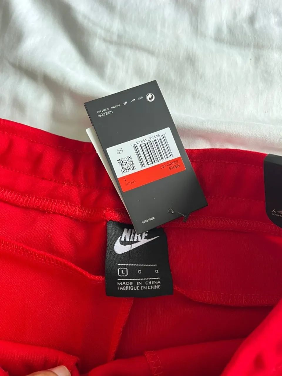 Calça Nike Tech Fleece Vermelha (nova) - Foto 4