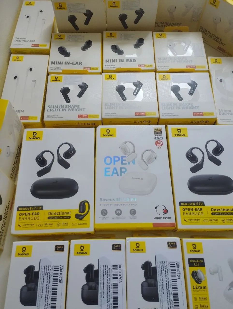 FONE BLUETOOTH BASEUS EZ10 - PRETO - Foto 4