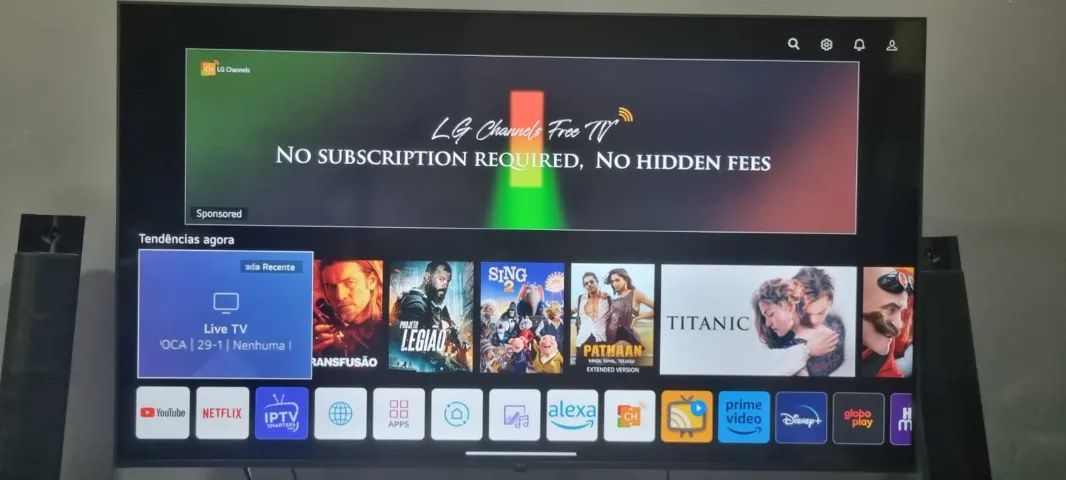 Smart TV 60" LG 4k - Inteligência Atificial - Nova - Foto 3