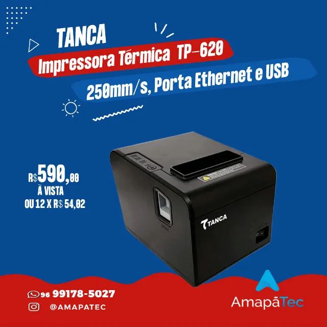 Impressora Térmica Tanca TP-620