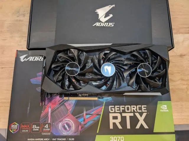 RTX 3070 AORUS MASTER 8GB