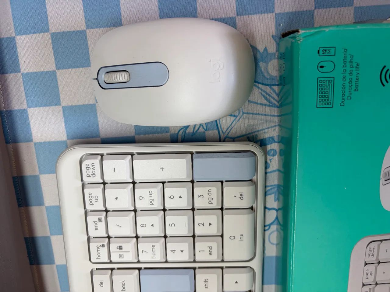Kit Teclado e Mouse Logitech MK250 usado - Foto 4