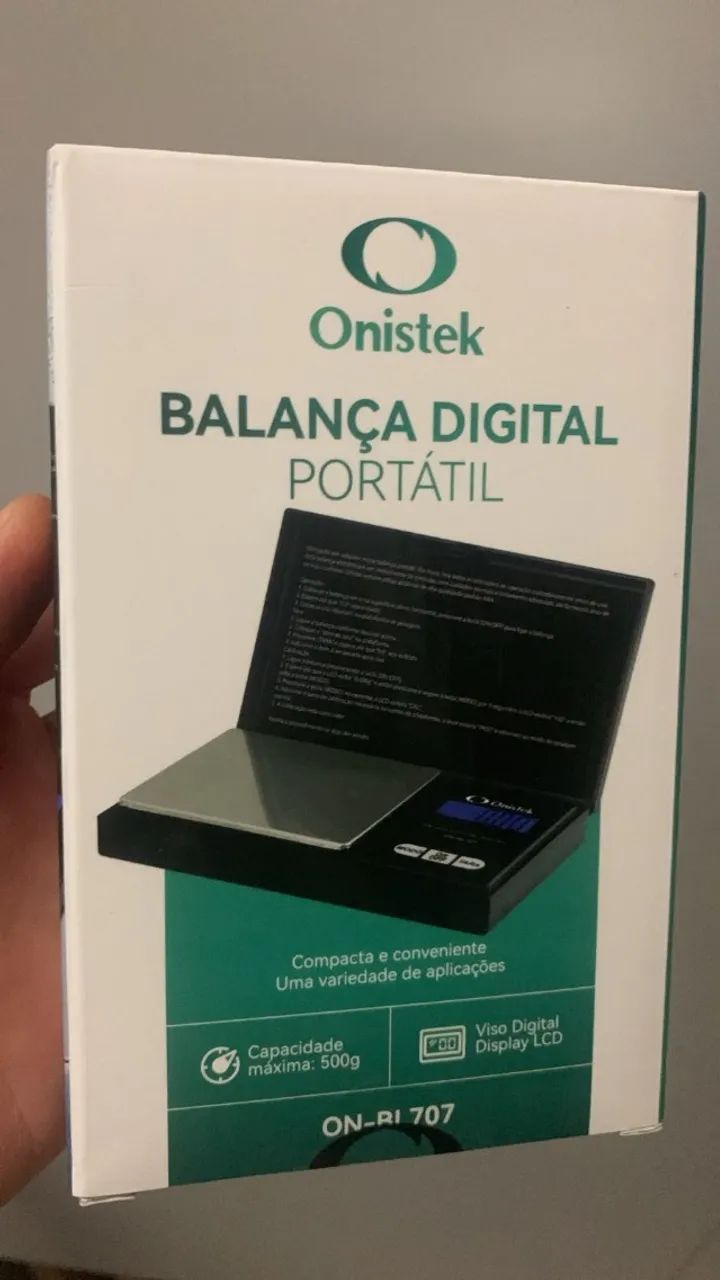 BALANÇA DIGITAL MINI ONISTEK ATÉ 500g - Foto 2