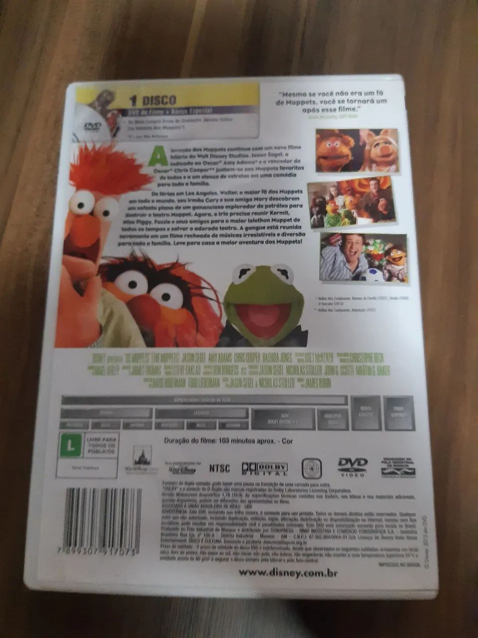 Dvd os muppets - Foto 2