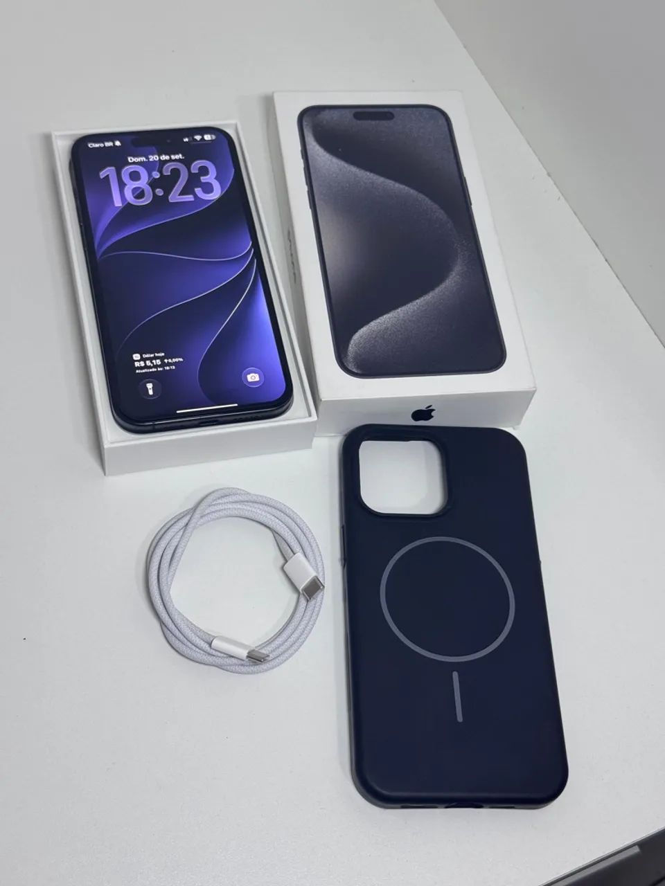 iPhone 15 Pro Max 256 Titanuim LEIA!  - Foto 3