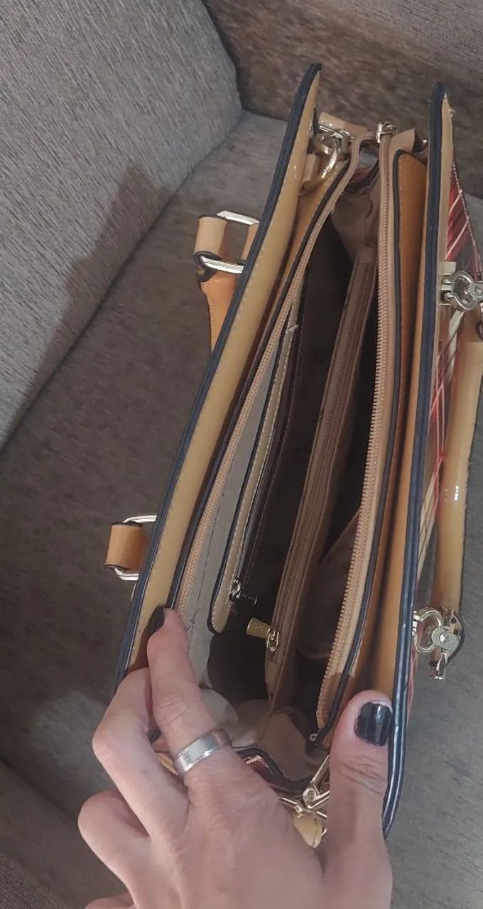 Bolsa Quadriculada  - Foto 4
