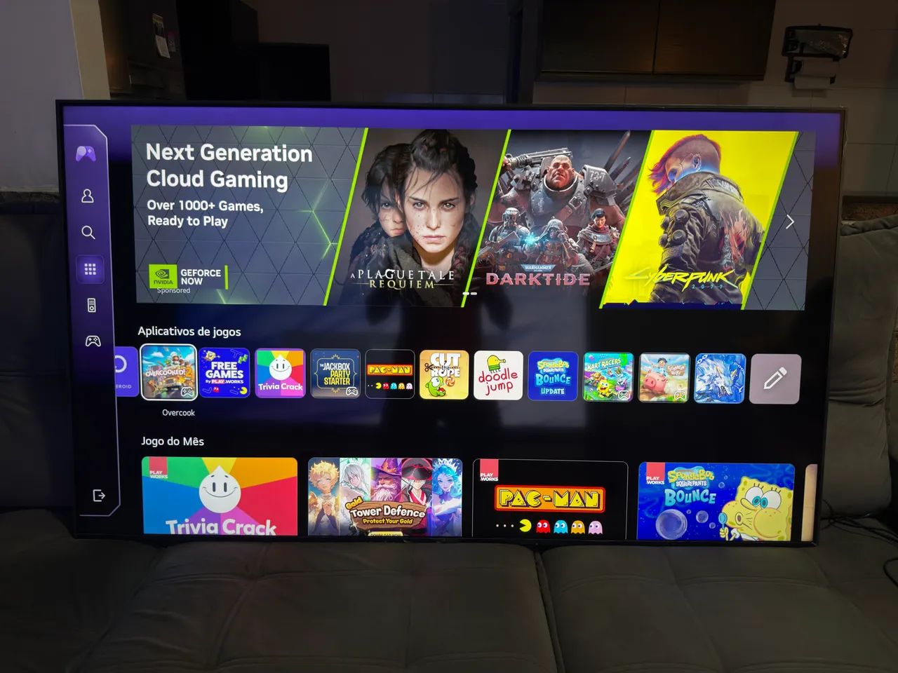 Smart tv 75 polegadas LG GForce  - Foto 2