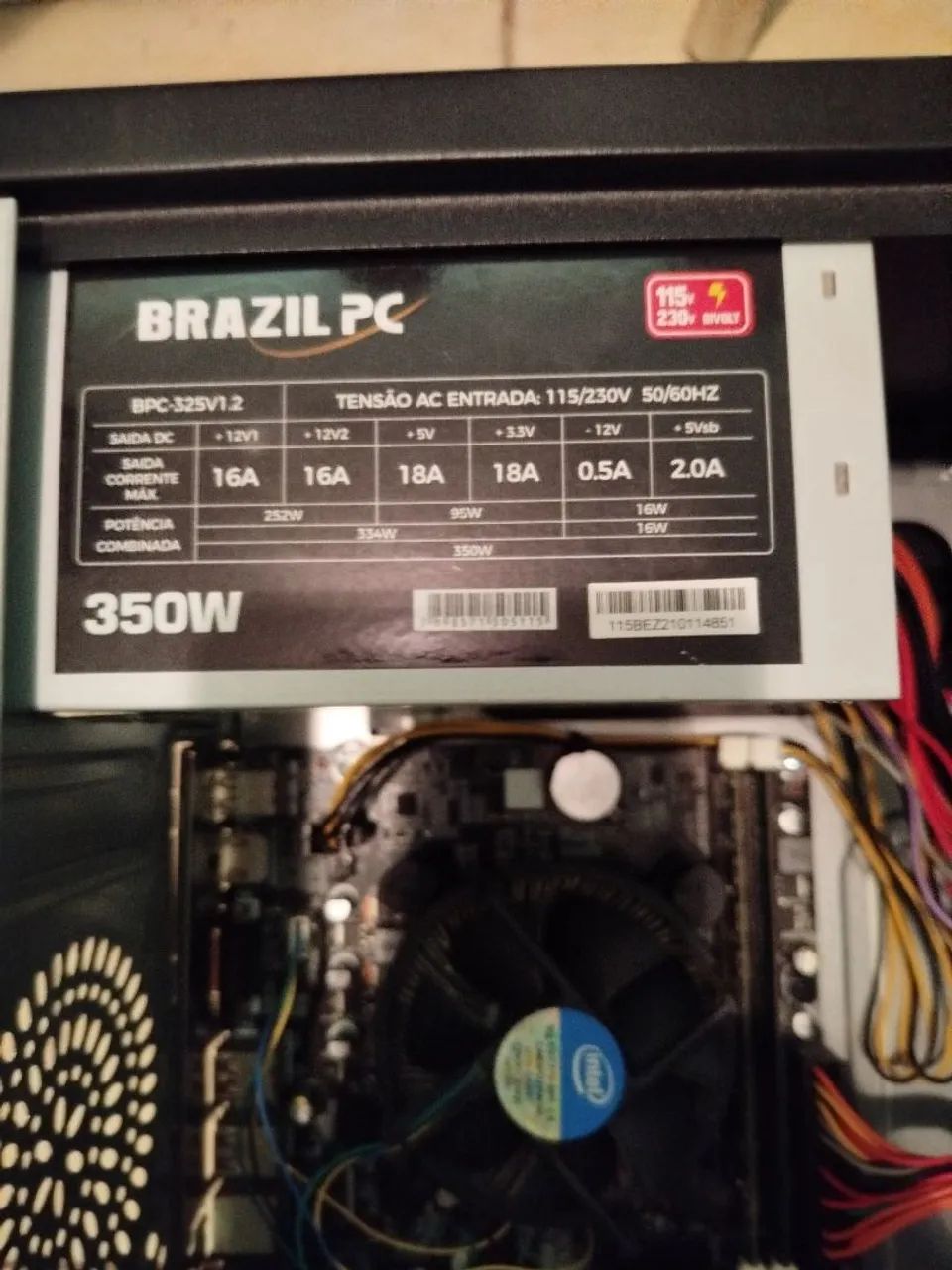 Gabinete C3Tech com peças (defeito) - Foto 4