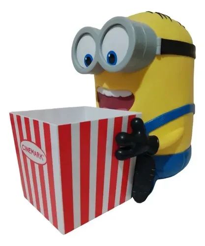 Balde de pipoca Minion Cinemark  - Foto 2