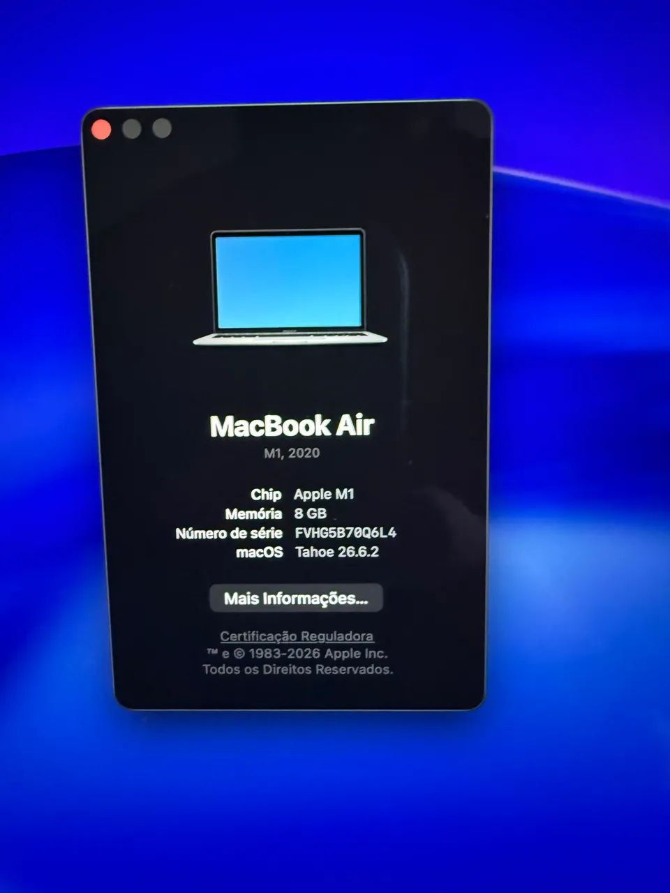 Mac m1 air 8gb Ram/256 gb SSD - Foto 5