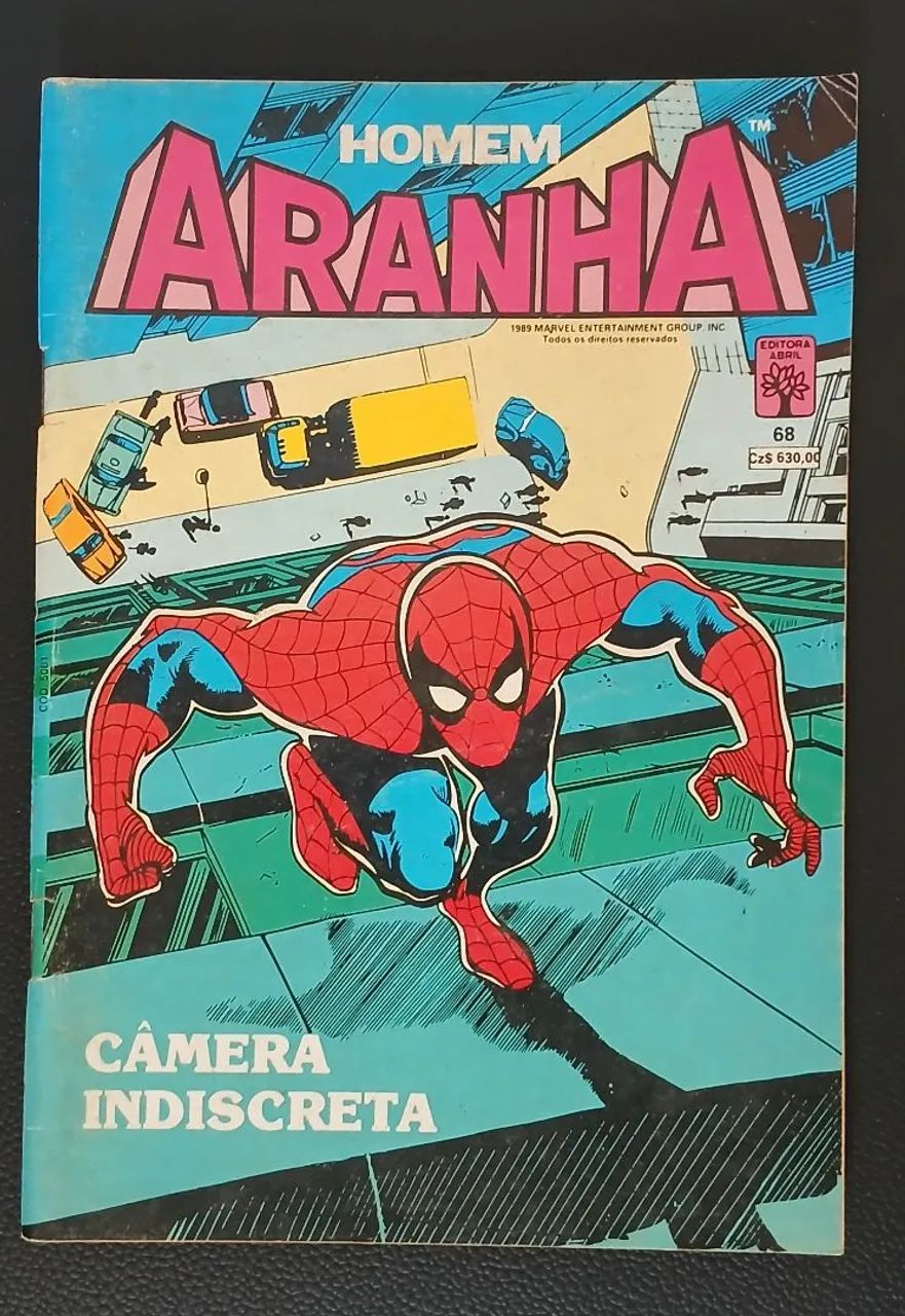 Homem-Aranha nº 68 editora abril