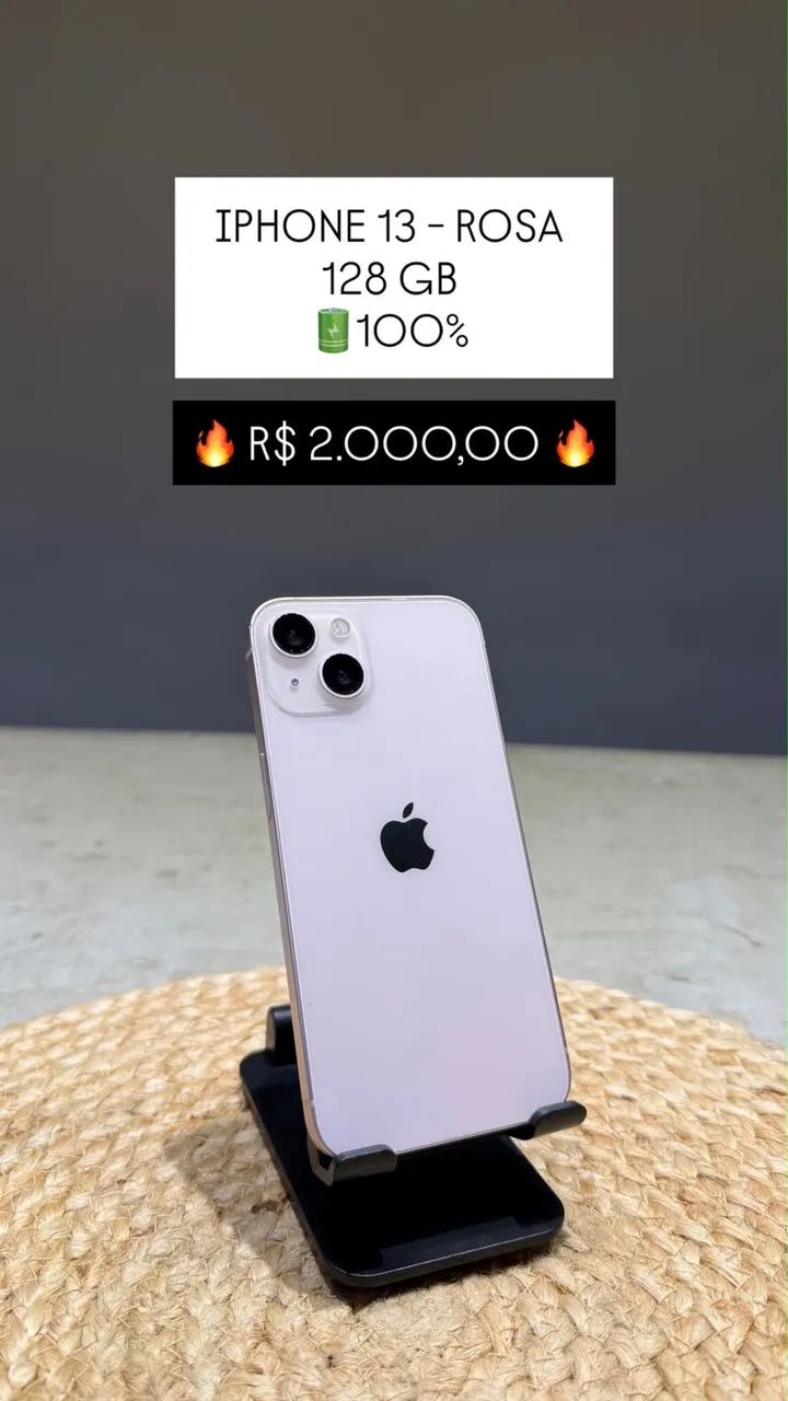 iPhone 13 - 128gb Rosa