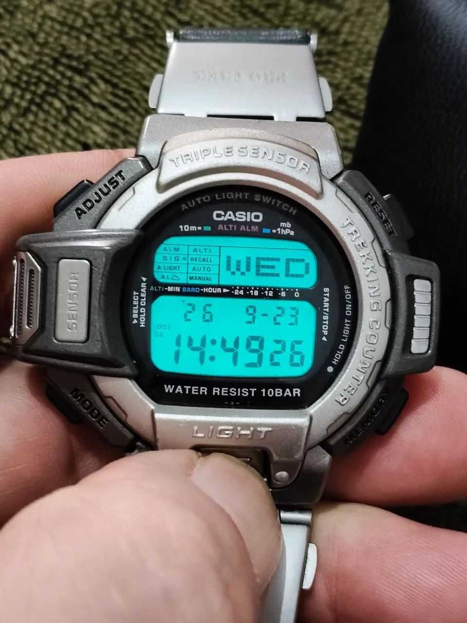 Casio protrek funcionando perfeitamente lindo  - Foto 3