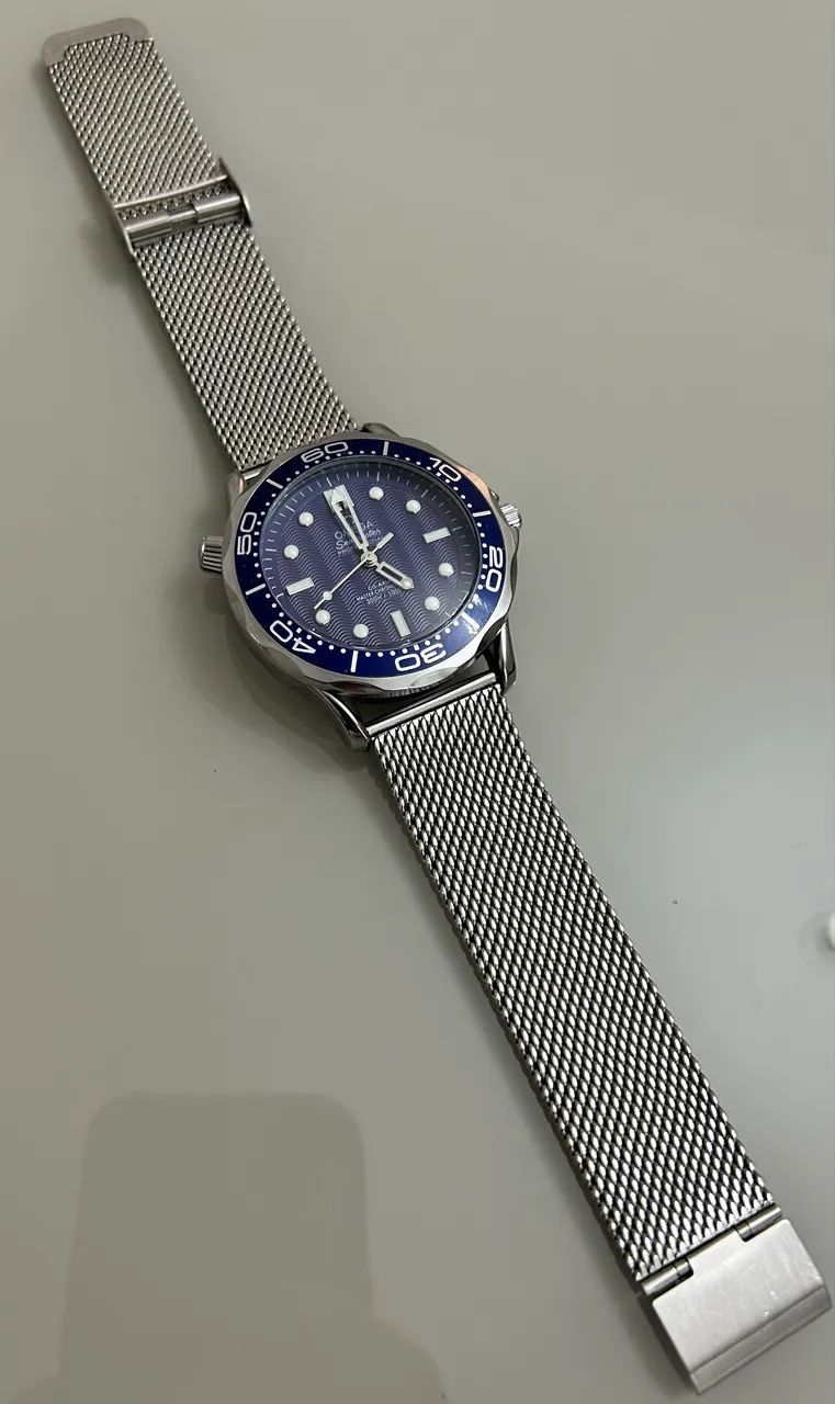 Relógio Masculino - Omega Seamaster (Super Clone) - Foto 3