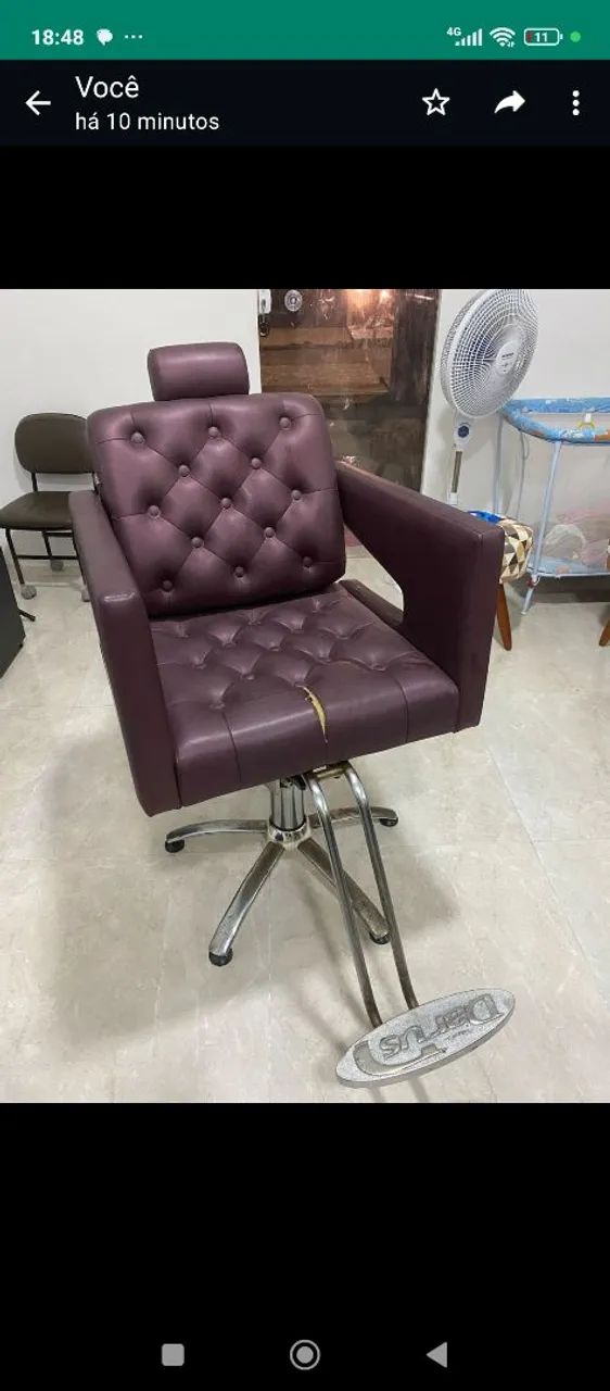 Cadeira para salao