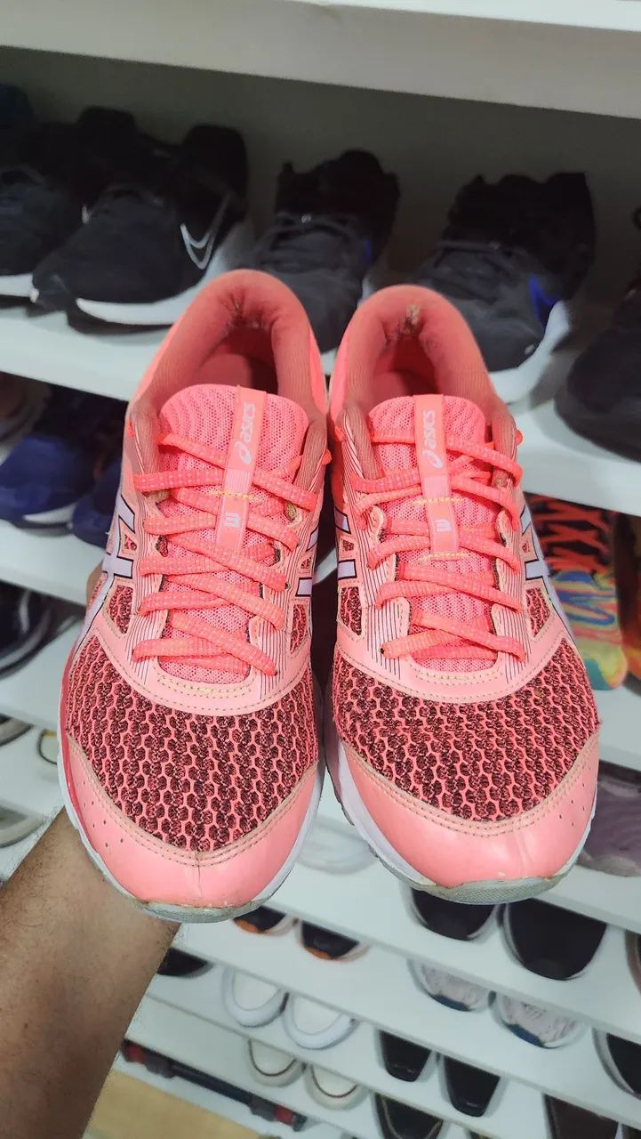 Tênis Asics Gel Shogun 3.0 - Tamanho 39 - Rosa Coral - Original