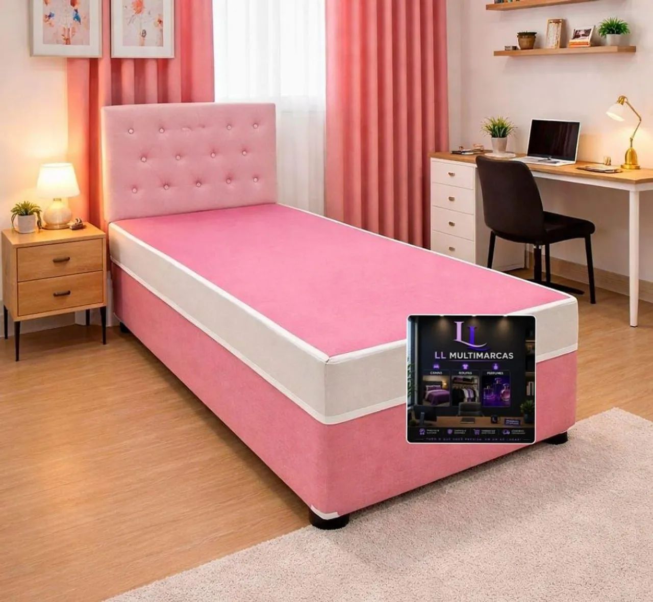Cama solteiro 