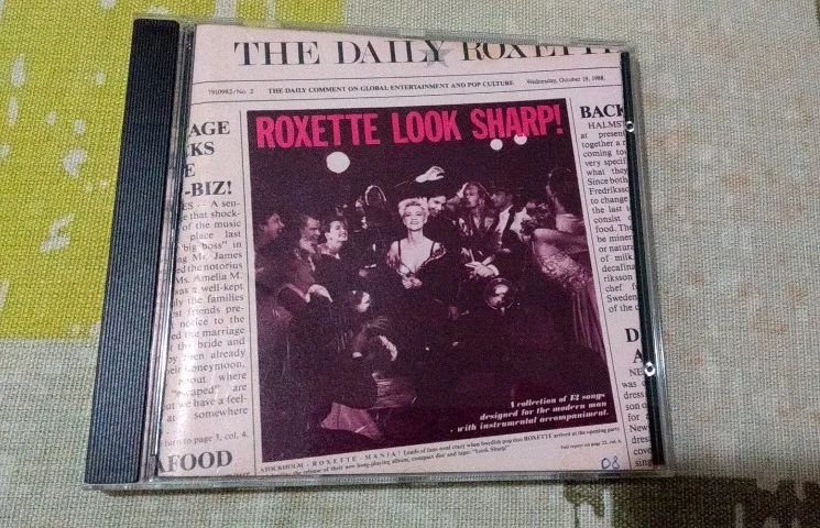 CD ORIGINAL ROXETTE - LOOK SHARP! 