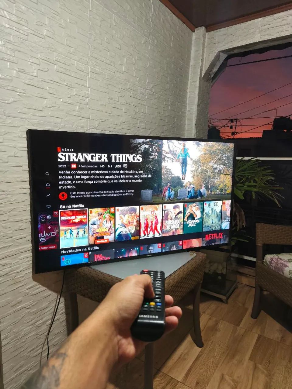 SMART TV 50 POLEGADAS SAMSUNG IMPECÁVEL - Foto 2
