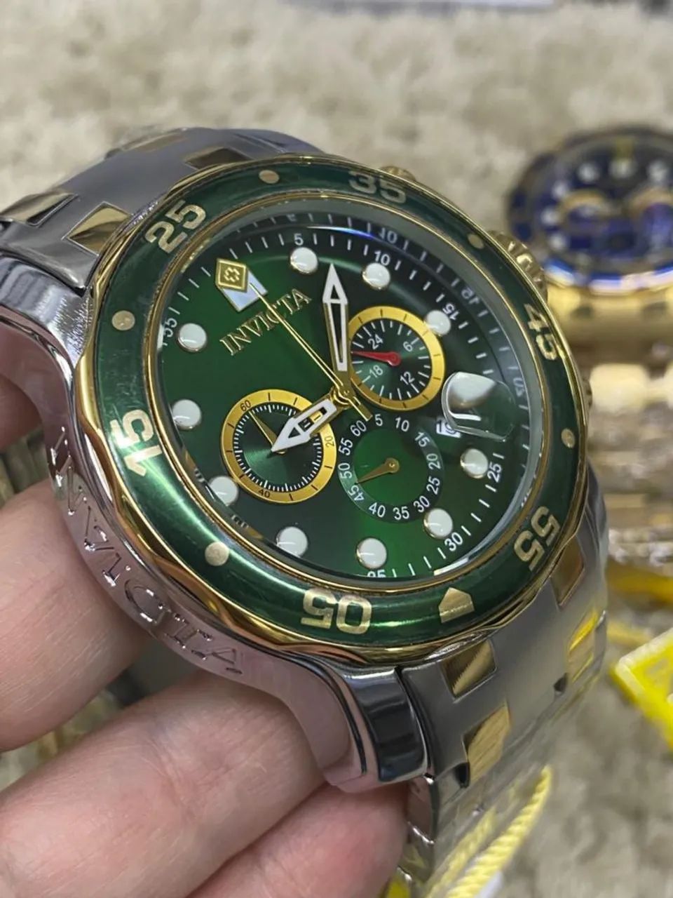 Relógio Estilo Pro Diver Funcional - Aço Inoxidável e Calendário Funcional - Foto 4
