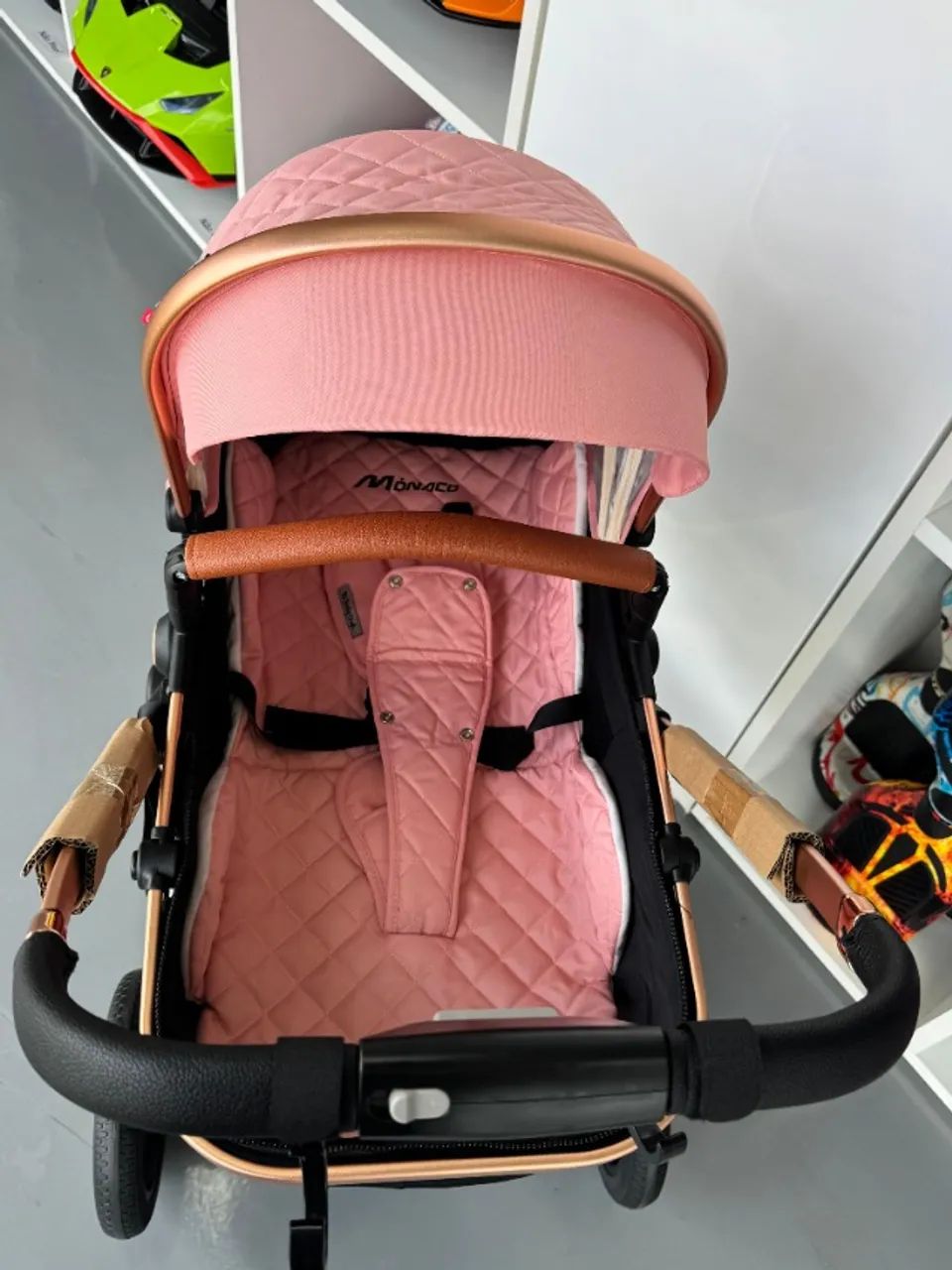Carrinho de Bebê. Modelo Europeu - Foto 4
